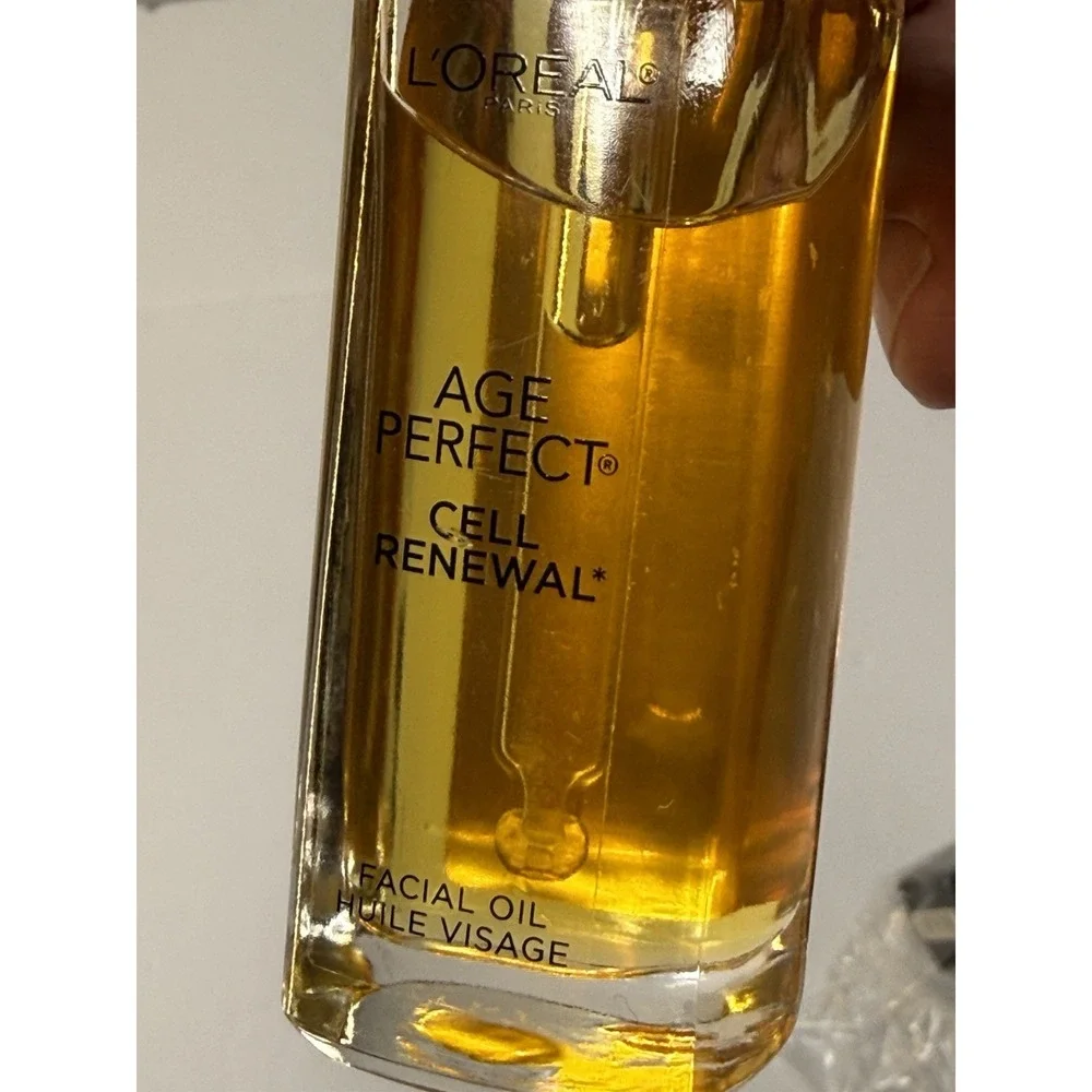 L'Oreal Age Perfect Cell Renewal Facial Oil Light 1oz Beauty Timeless Self Care